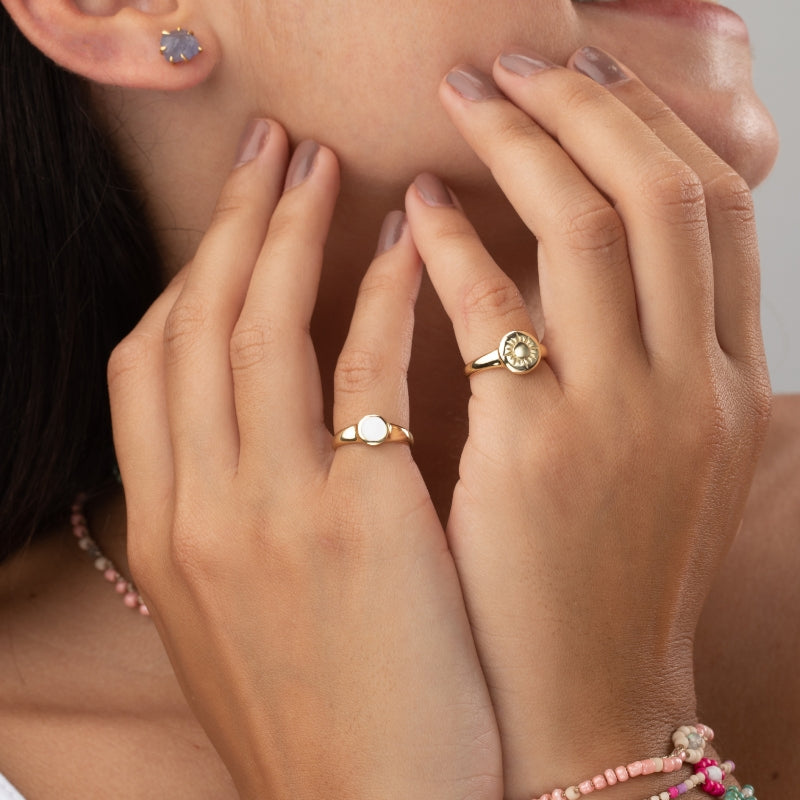 Anillo Dot Meñique – LUAMARTA - Main Image