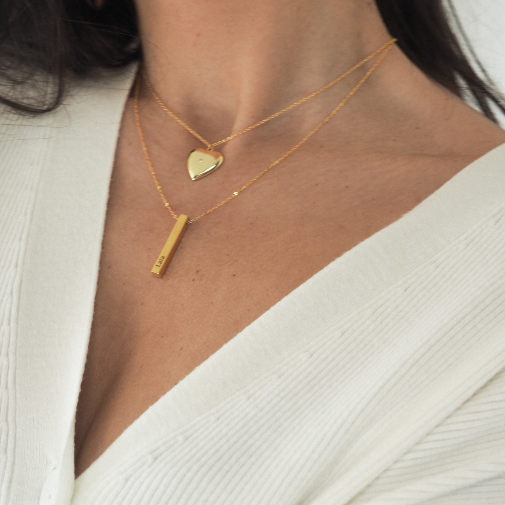 Collier lingot (personnalisable) – LUAMARTA