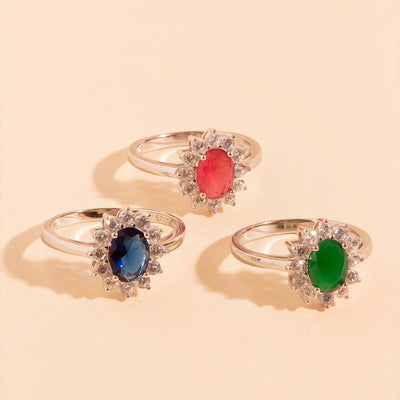 Bague Marthe Bleue