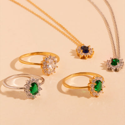 Anillo Rosetón Flor