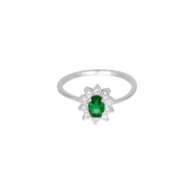 Anillo Rosetón Flor