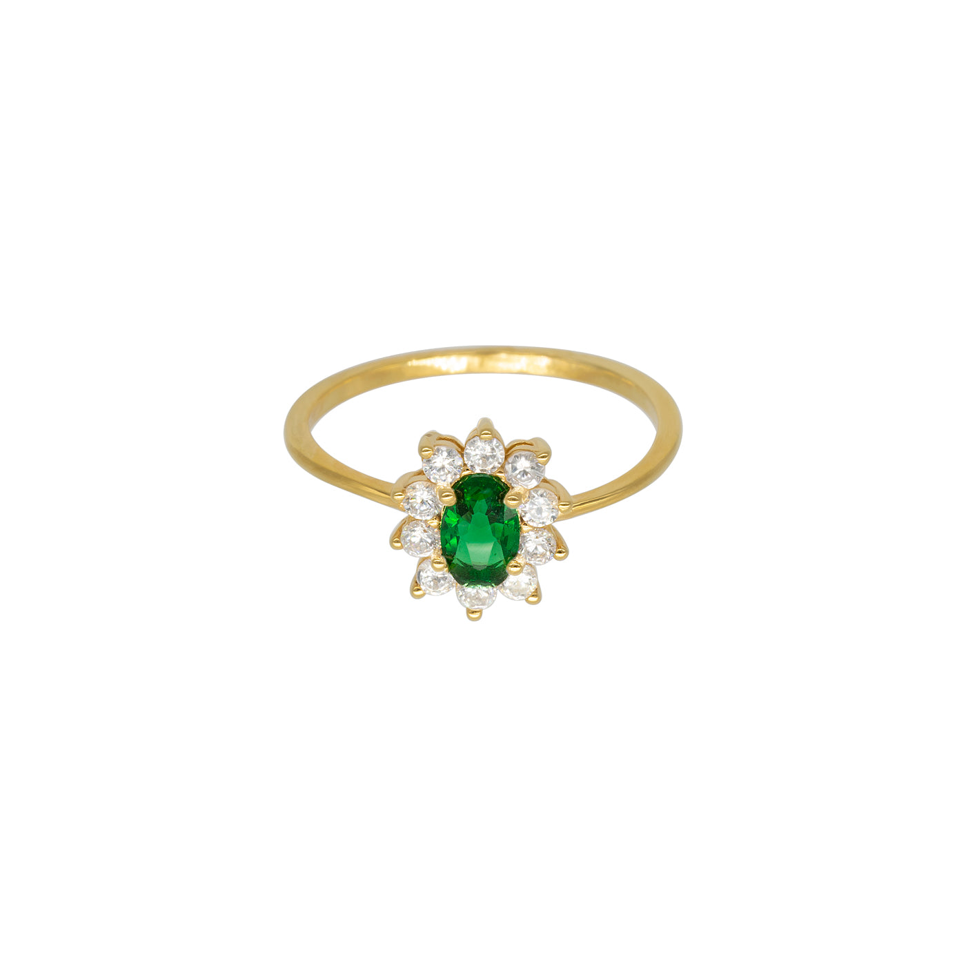 Anillo Rosetón Flor