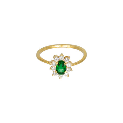 Anillo Rosetón Flor