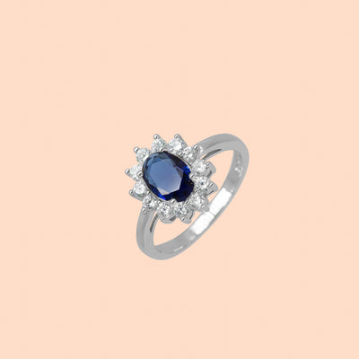 Bague Marthe Bleue