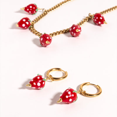 Mushroom Earrings (1 Unit)