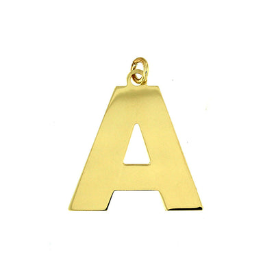 Colgante Big Initial Acero