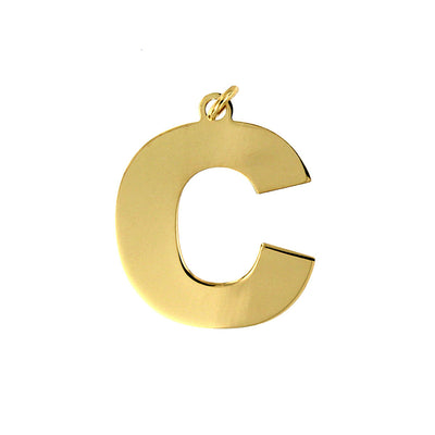 Collar Big Initial Acero