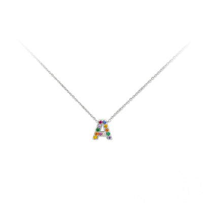 Necklace Colors Initial S