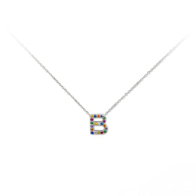 Necklace Colors Initial S