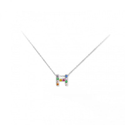 Collier Couleurs Initial S