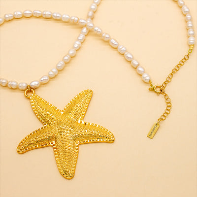 Collar Estrella de Mar Pearl