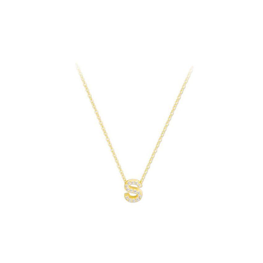 Collier Shine Initial S