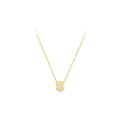 Collier Shine Initial S