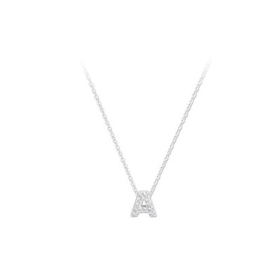 Shine Initial S Necklace