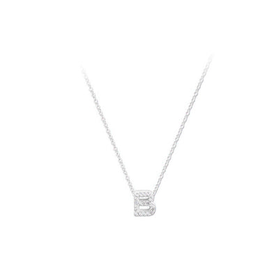 Shine Initial S Necklace