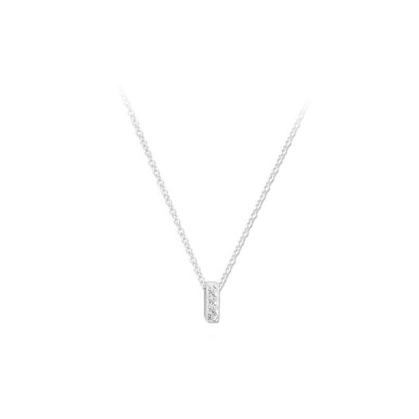 Shine Initial S Necklace