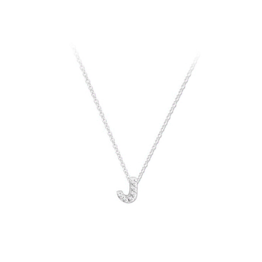 Shine Initial S Necklace