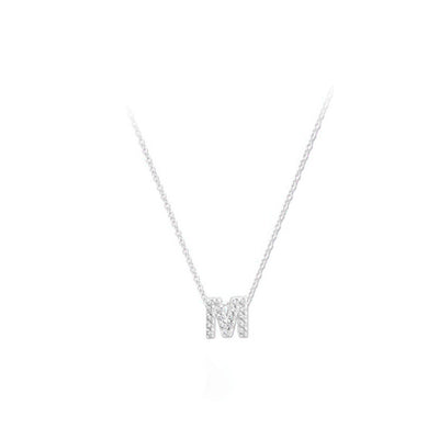 Shine Initial S Necklace