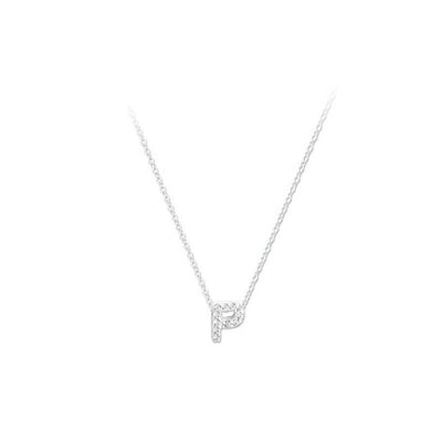 Shine Initial S Necklace