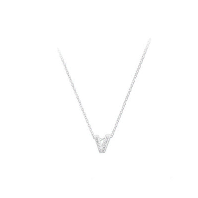 Shine Initial S Necklace