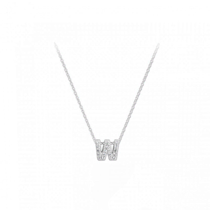 Shine Initial S Necklace