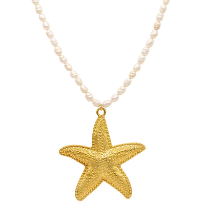 Collar Estrella de Mar Pearl