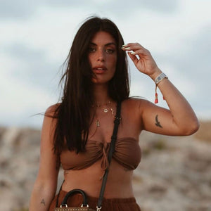Collar con carita sonriete brillante