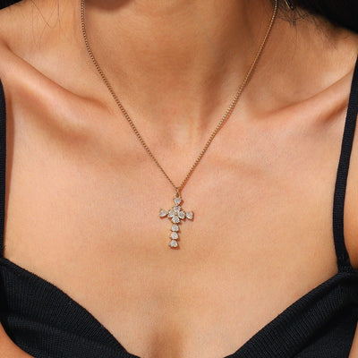 Collar Cruz White