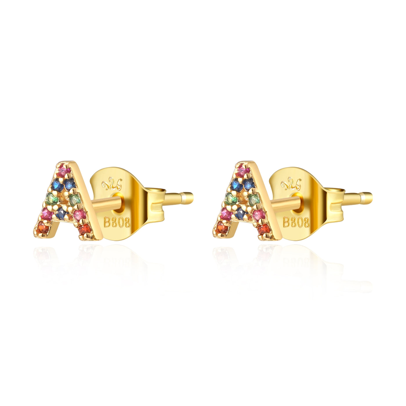 Pendientes Colors Initial (1 Unidad)