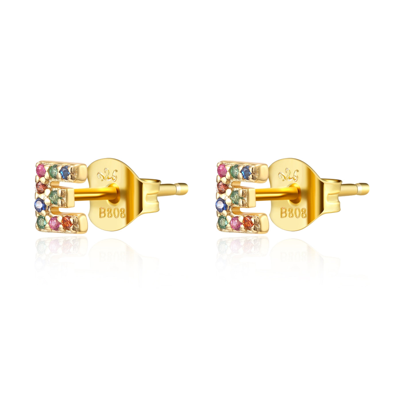 Pendientes Colors Initial (1 Unidad)