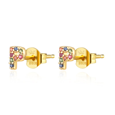 Pendientes Colors Initial (1 Unidad)