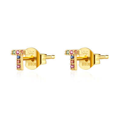 Pendientes Colors Initial (1 Unidad)