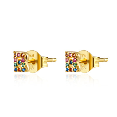 Pendientes Colors Initial (1 Unidad)