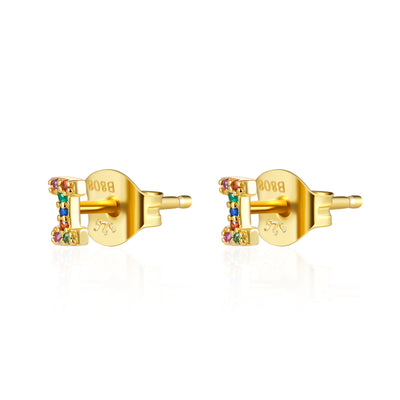 Pendientes Colors Initial (1 Unidad)