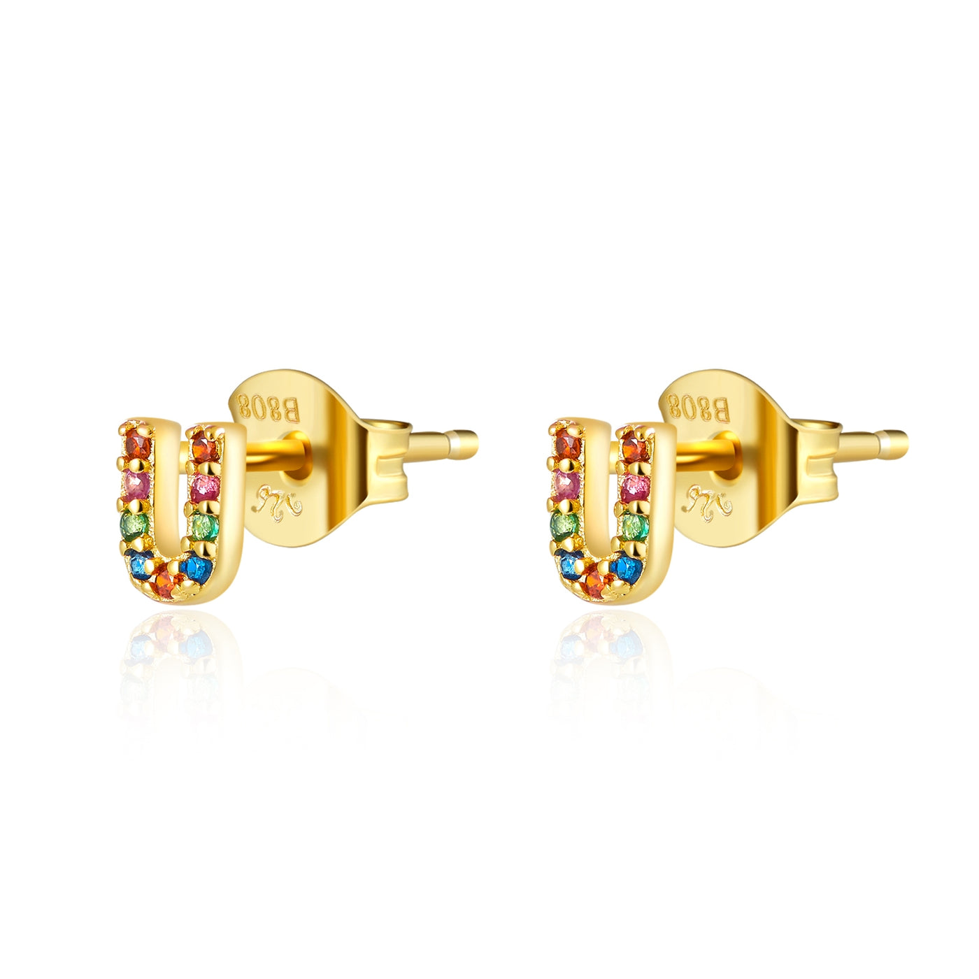 Pendientes Colors Initial (1 Unidad)