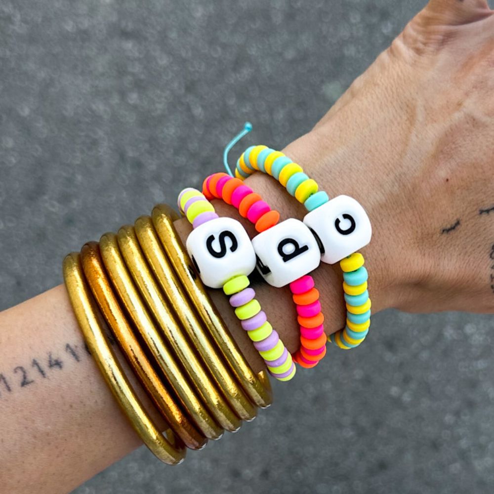 Pulsera personalizable de colores