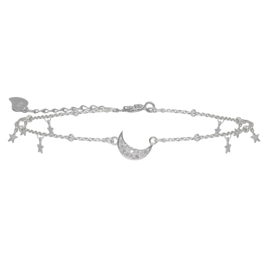 Bracelet de Cheville Or Nuit