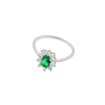 Anillo Rosetón Flor