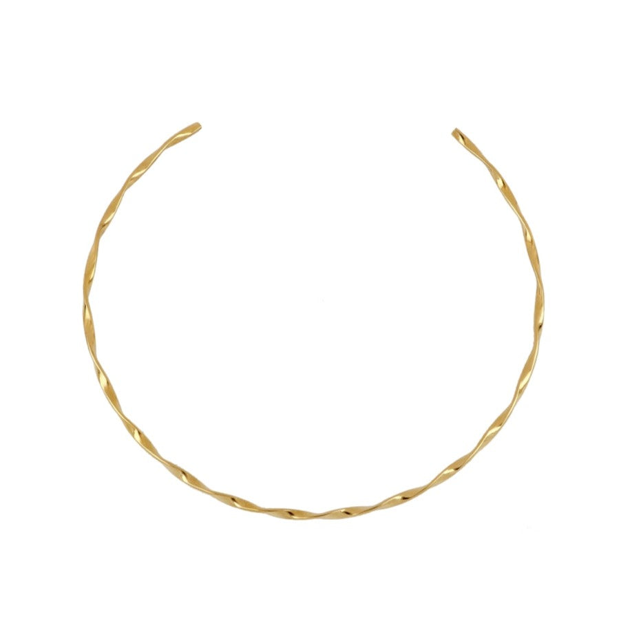 Mica Rigid Choker Necklace