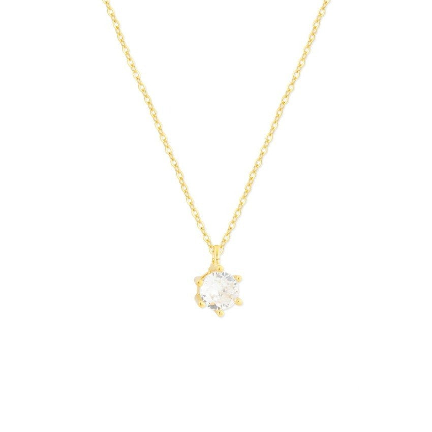 Collar Solitario Grapas