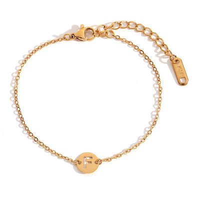 Pulsera Initial Medal Acero