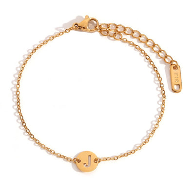 Pulsera Initial Medal Acero