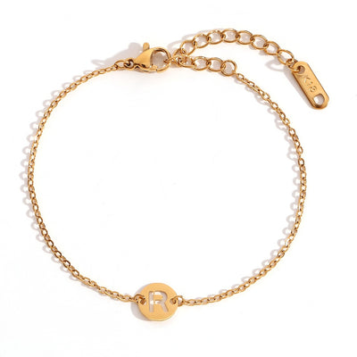 Pulsera Initial Medal Acero
