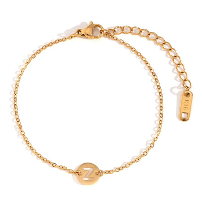 Pulsera Initial Medal Acero
