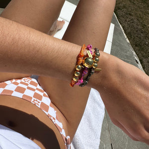 pulseras de colores de verano
