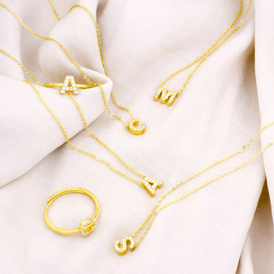 Collier Shine Initial S