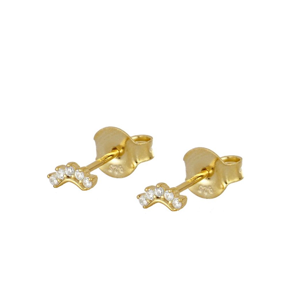 Curve Crown Earrings (1 Unit)