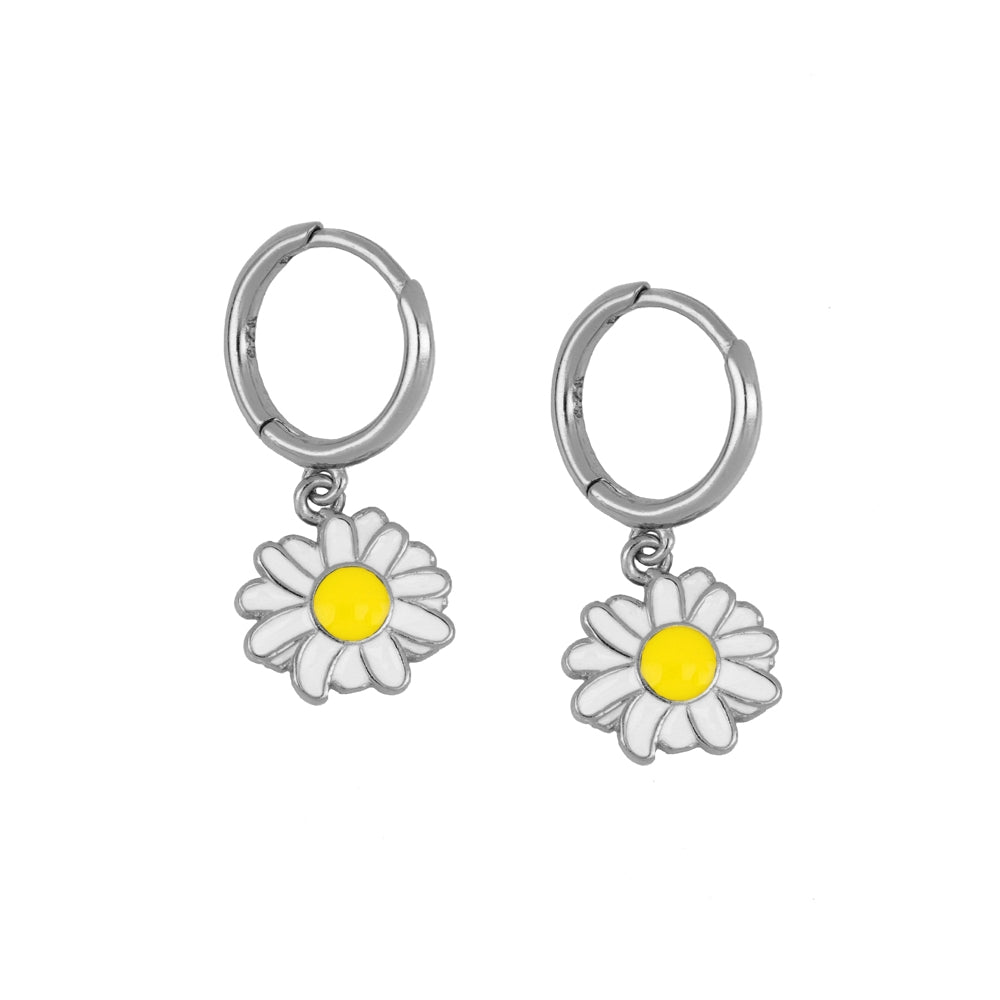 Boucles d'Oreilles Marguerite (1 Unité)