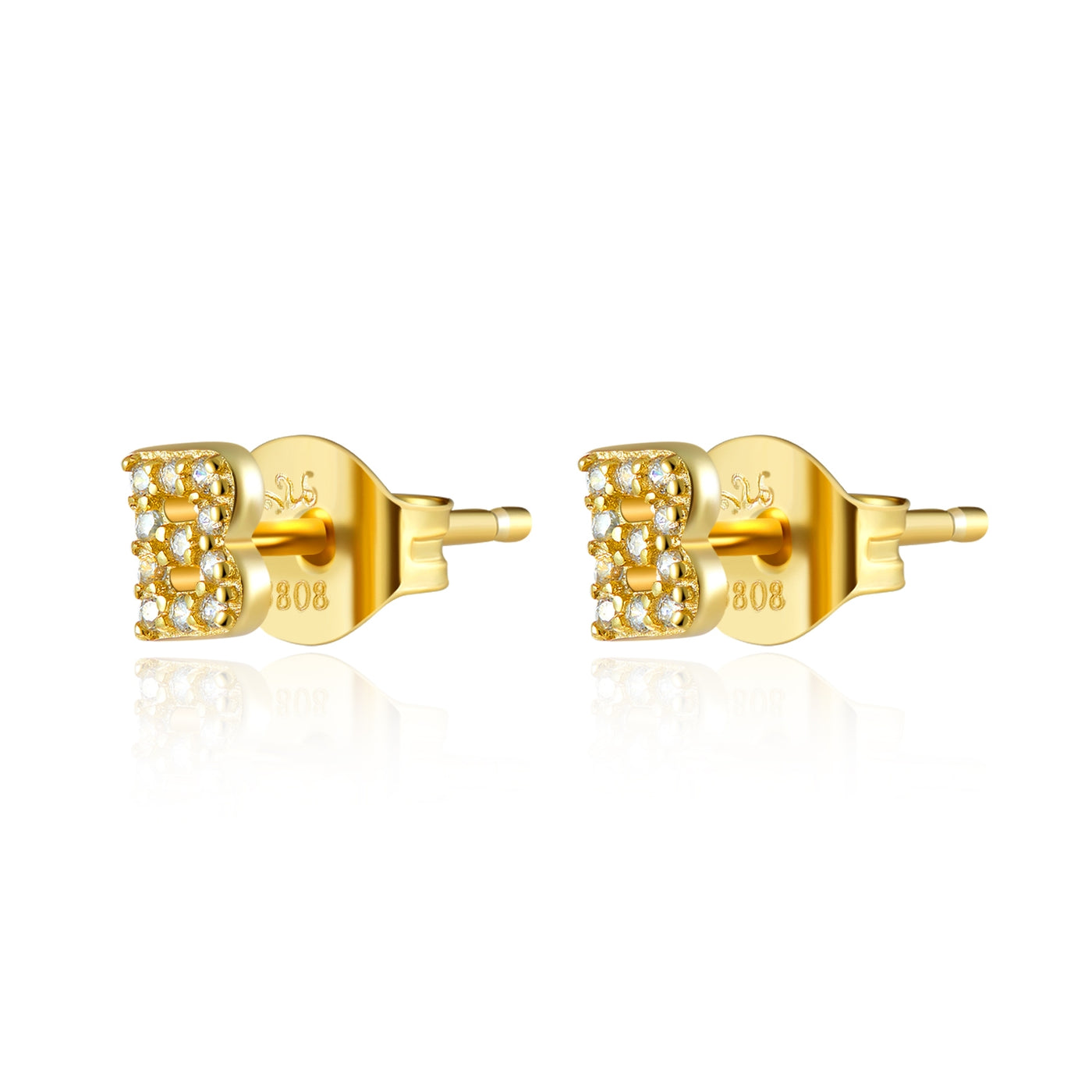 Pendientes Shine Initial (1 Unidad)