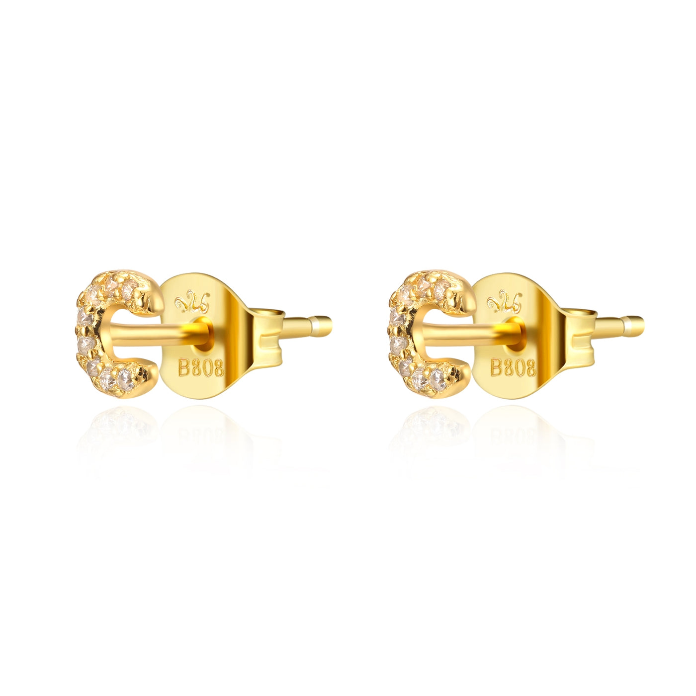 Pendientes Shine Initial (1 Unidad)